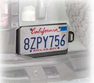 Ford Bronco License Plate Relocation Bracket - TURN Offroad - `21-`27 Ford Bronco License Plate Relocation Bracket - TURN Offroad - `21-`27